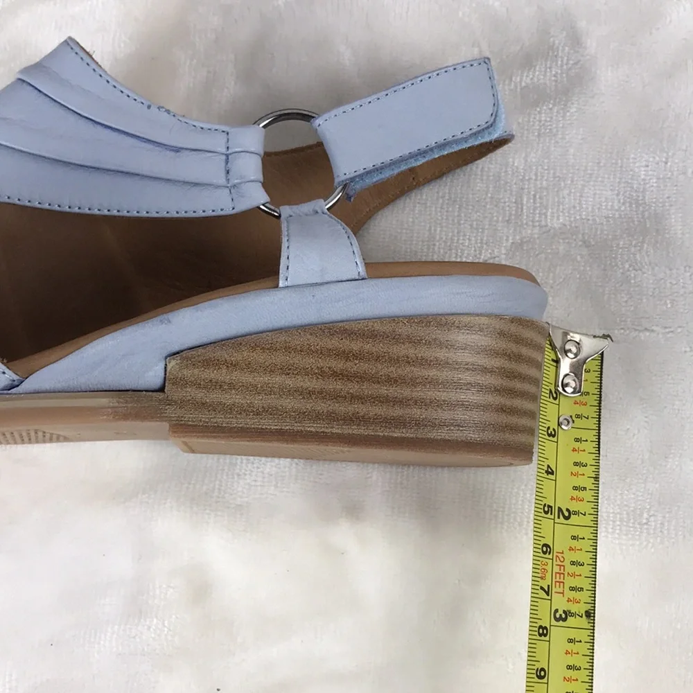 Mago Made in Turkey Women's Blue Sandals - Picture 16 of 16